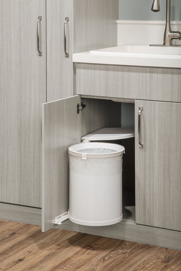 Laundry room built-in storage